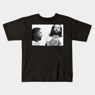 Carlin mug shot Kids T-Shirt